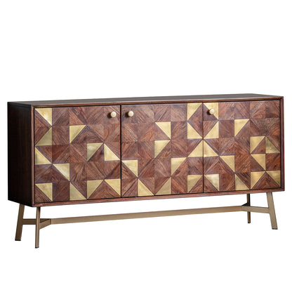 Tate 3 door Sideboard – Dark Wood
