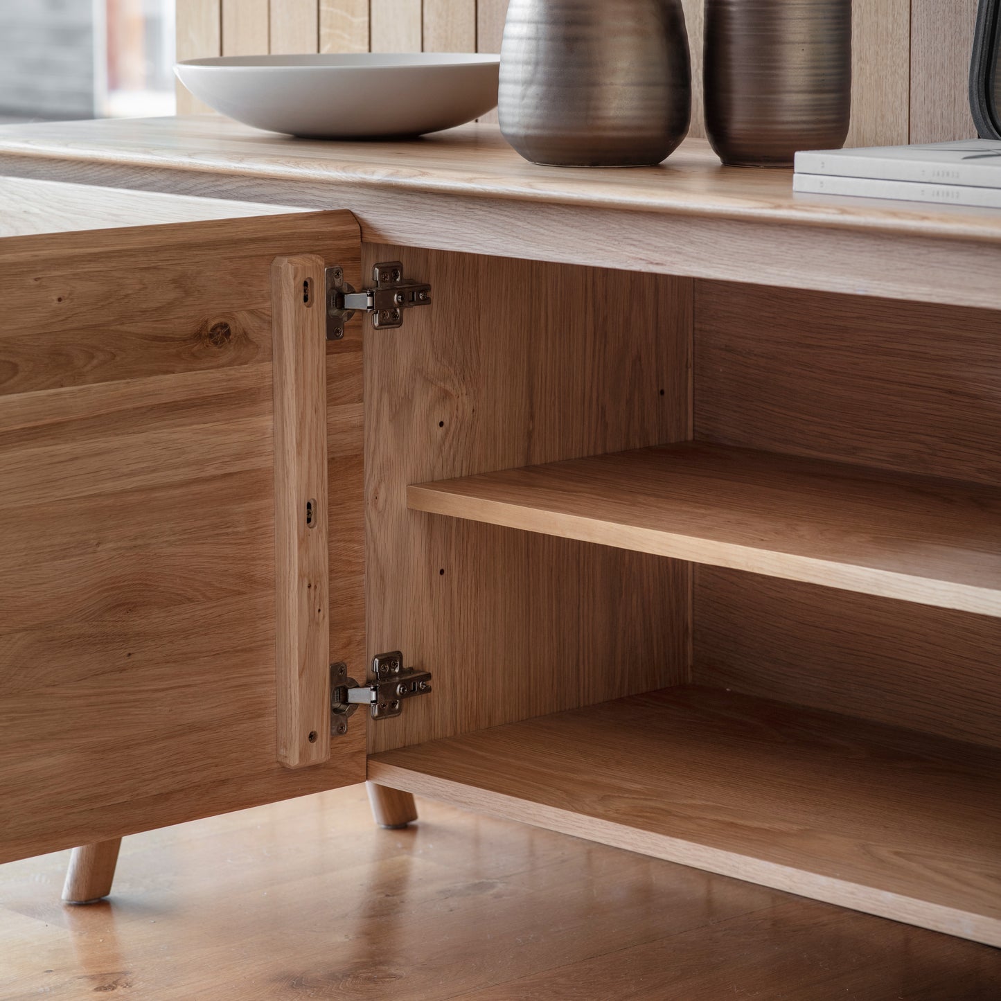 Madrid Sideboard 2 Door 3 Drawer Oak