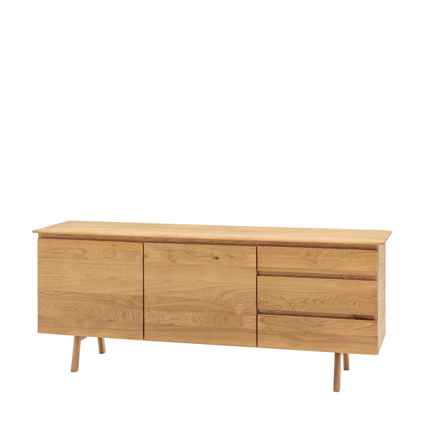Madrid 2 Door 3 Drawer Sideboard – Light Wood