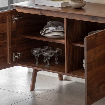 Madrid Sideboard - 2 Drawer/3 Drawer  Walnut