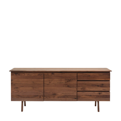 Madrid 2 Dr/3 Drwr Sideboard Walnut – Dark Wood