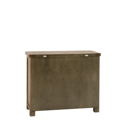 Hardwick 2 Door 1 Drawer Sideboard 1060x440x860mm – Light Wood
