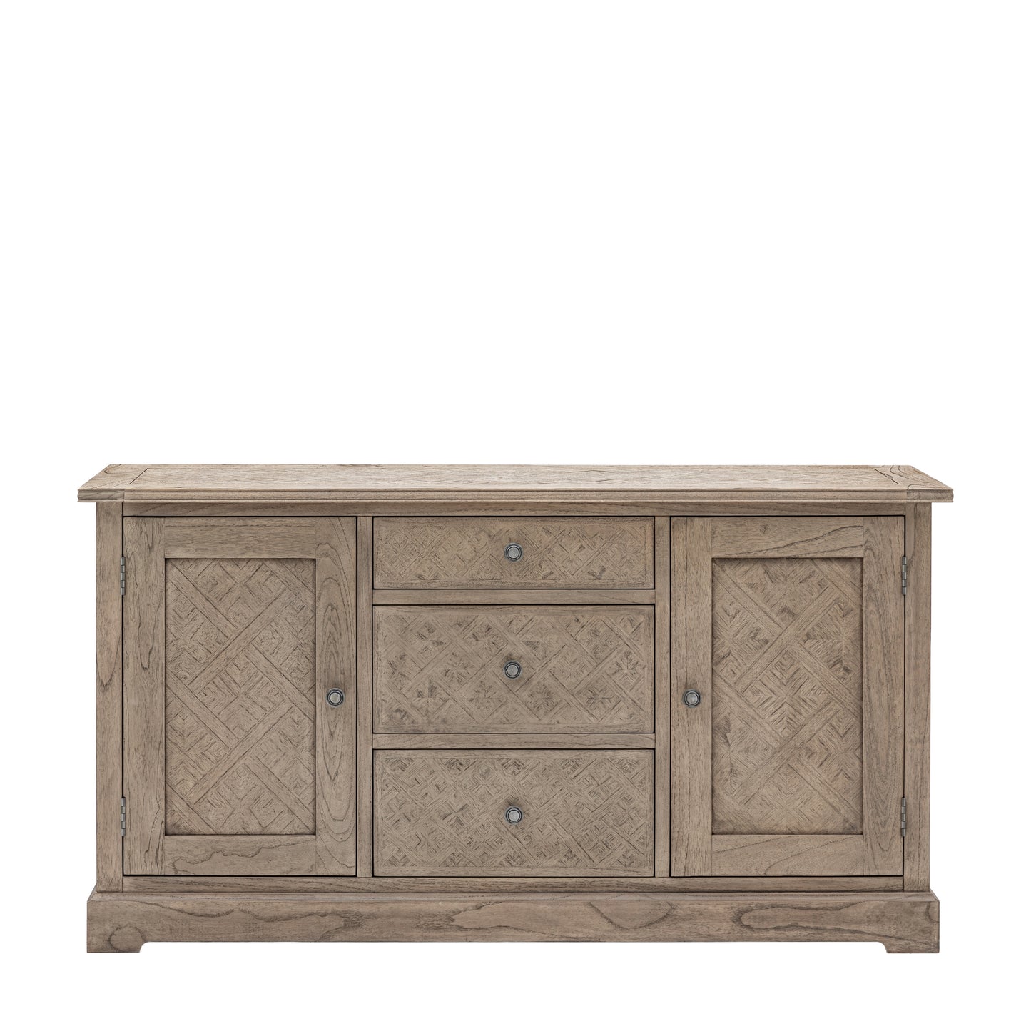 Rustique 2 Door 3 Drawer Sideboard 1500x450x800mm – Natural
