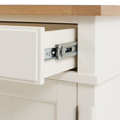 Eton 2 Door Sideboard White 965x450x800mm – White