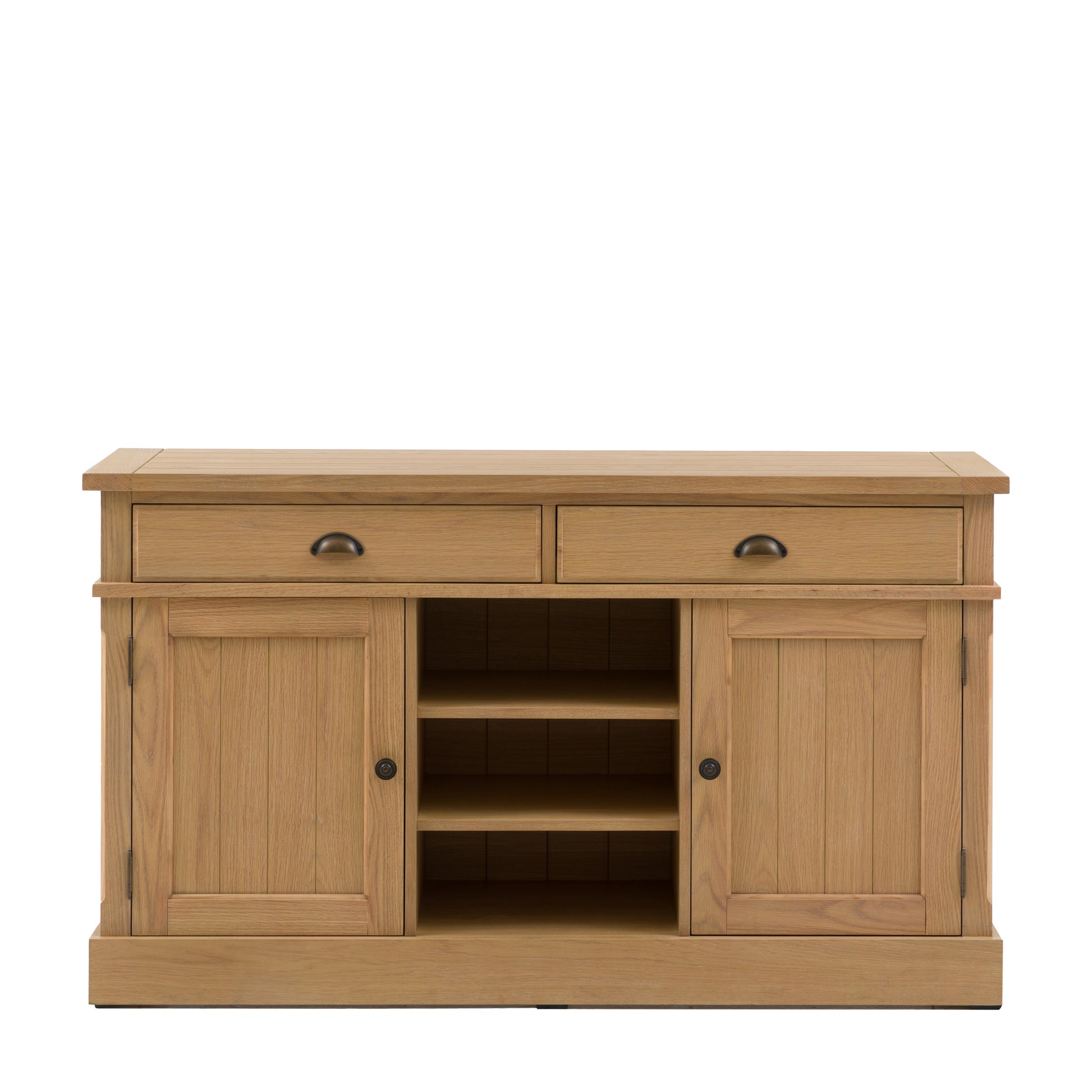 Eton 2 Door/2 Drawer Sideboard 1400x450x800mm – Natural
