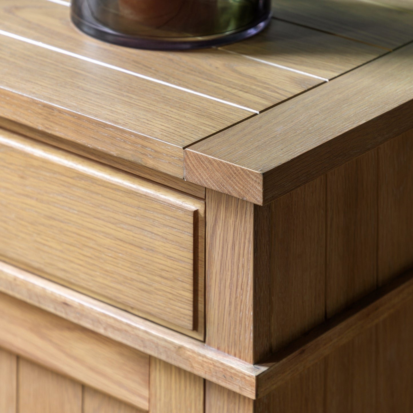 Eton 2 Door/2 Drawer Sideboard 1400x450x800mm – Natural