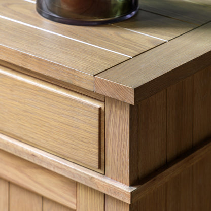 Eton 2 Door/2 Drawer Sideboard 1400x450x800mm – Natural