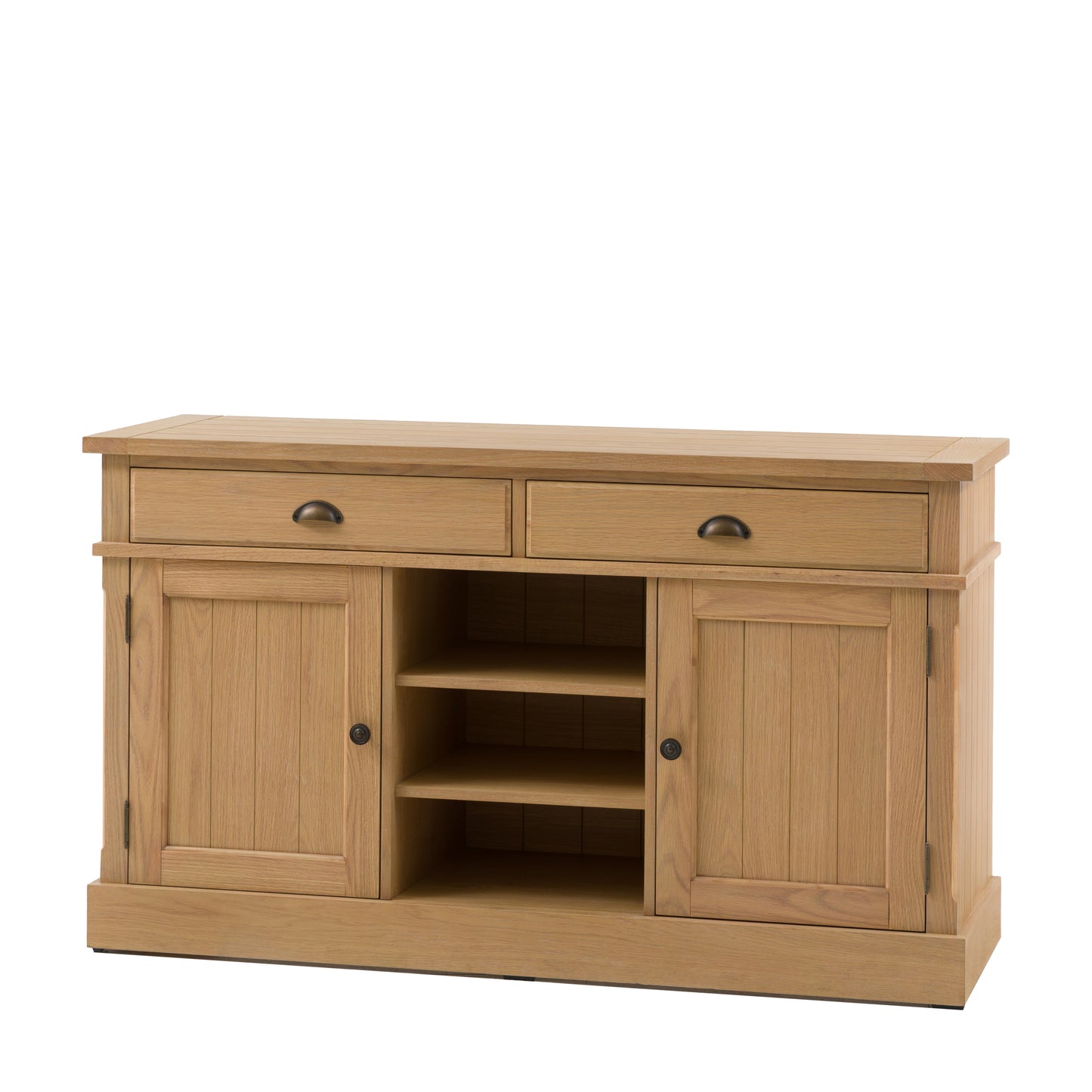 Eton 2 Door/2 Drawer Sideboard 1400x450x800mm – Natural