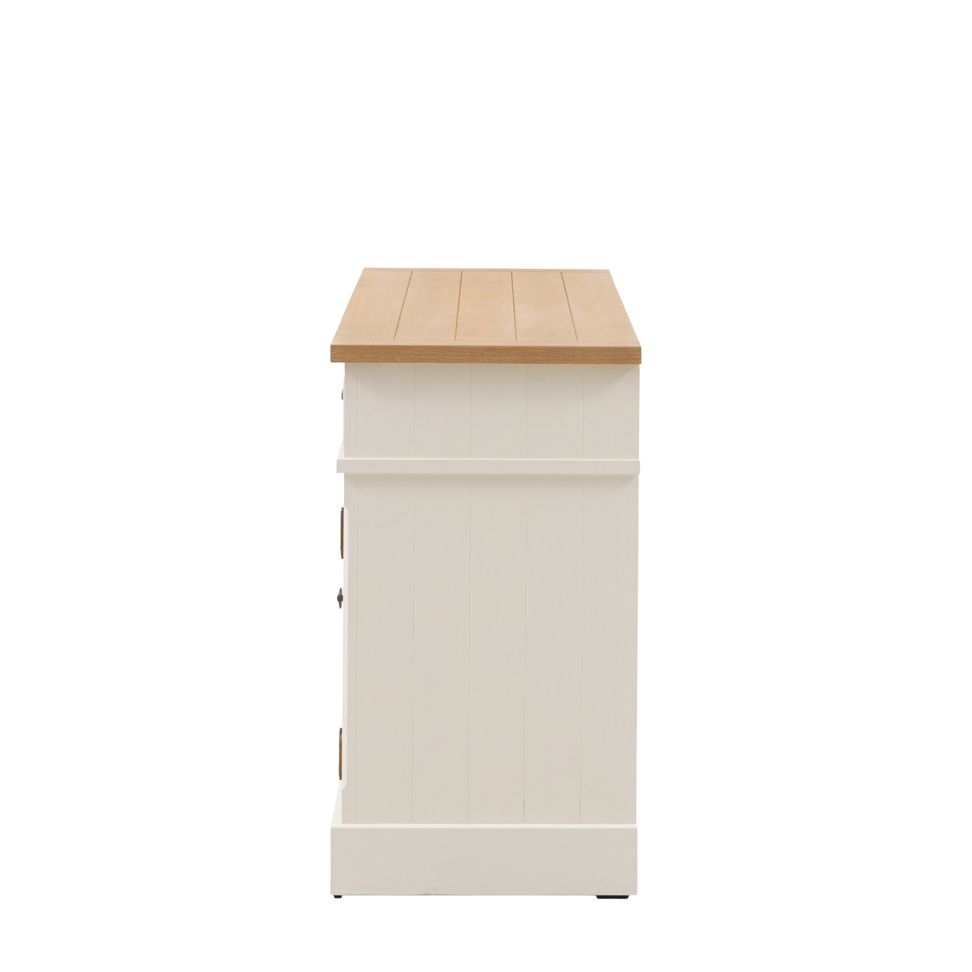 Eton 2 Door/2 Drawer Sideboard White1400x450x800mm – White