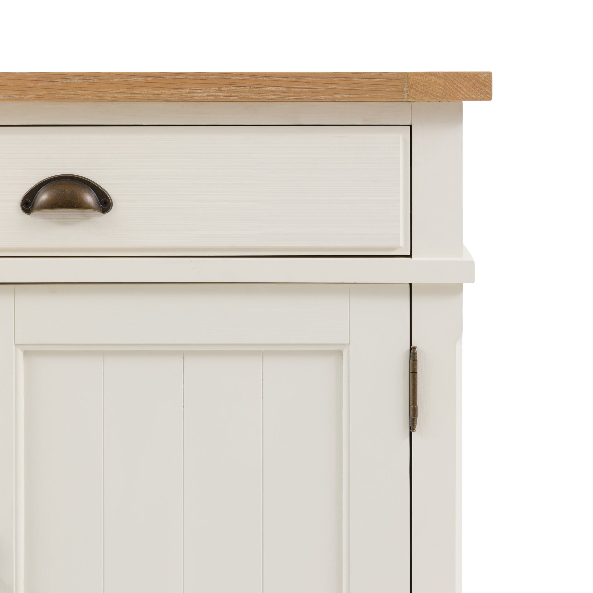Eton 2 Door/2 Drawer Sideboard White1400x450x800mm – White