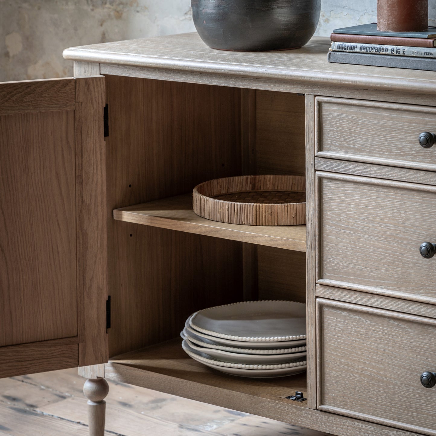 Artisan Sideboard - 2 Door 3 Drawer