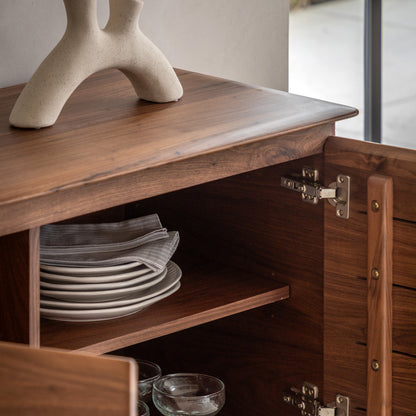 Madrid Sideboard - 2 Door  Walnut