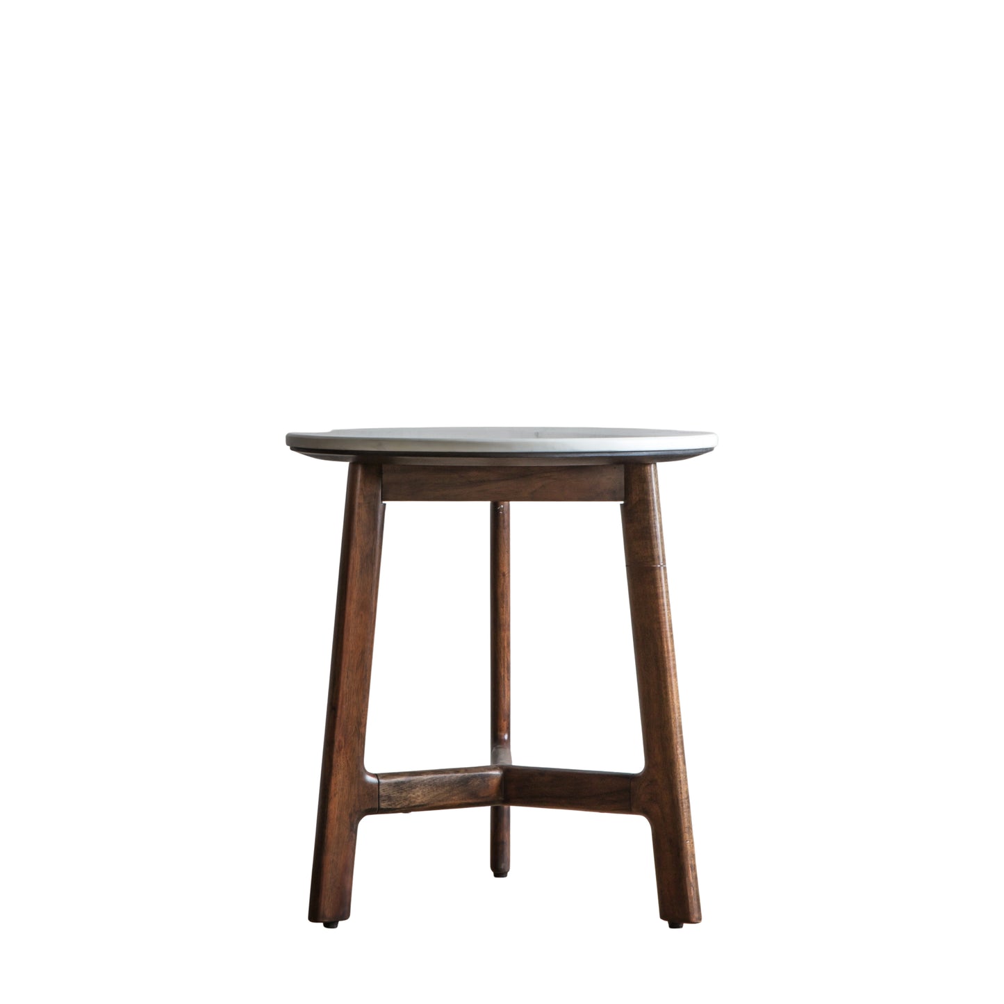 Barcelona Side Table – Dark Wood