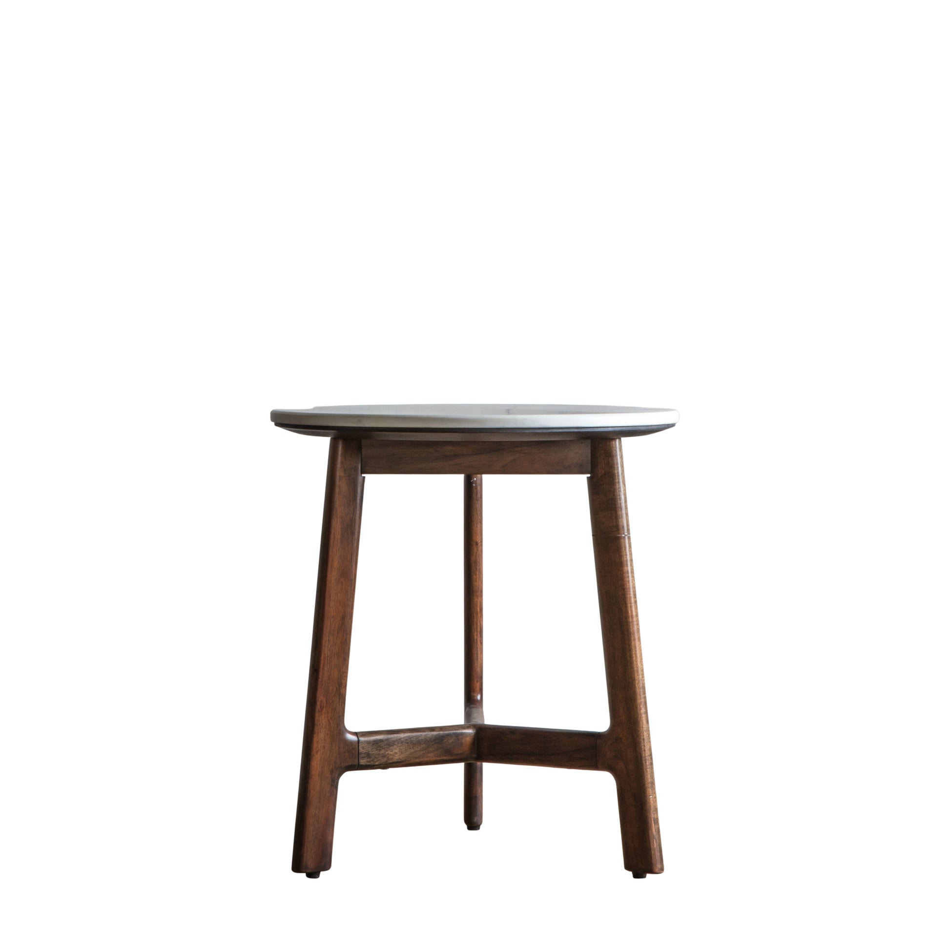 Barcelona Side Table – Dark Wood
