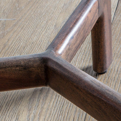 Barcelona Side Table – Dark Wood