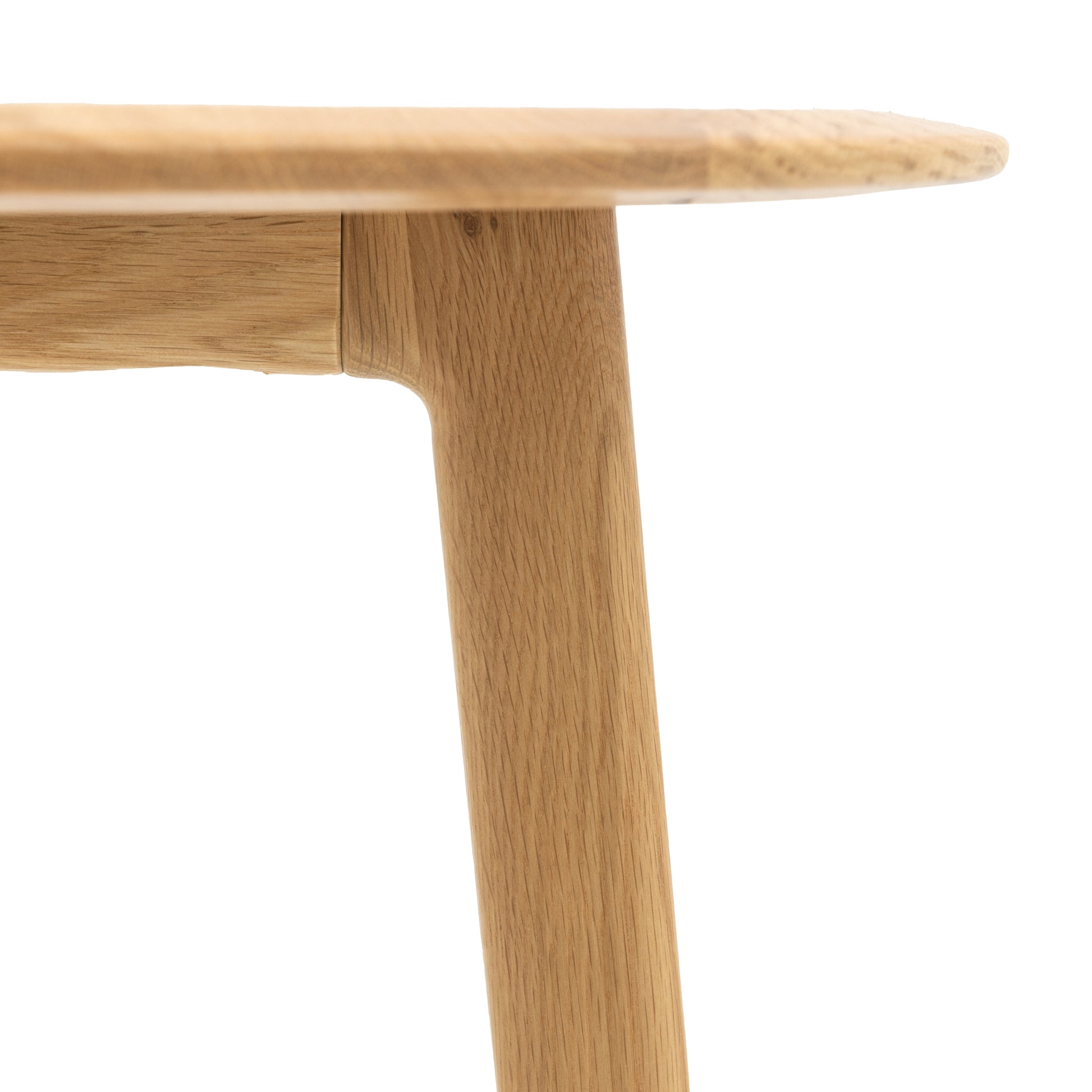 Madrid Round Side Table – Light Wood