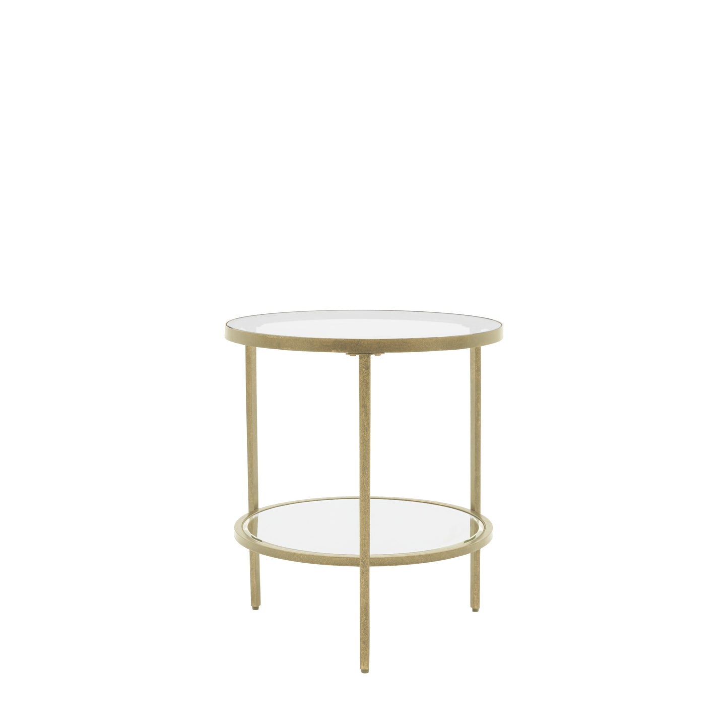 Hudson Side Table Champagne – Gold