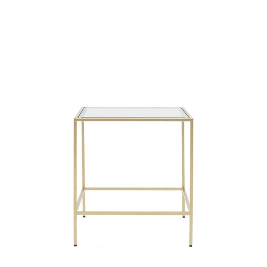Rothbury Side Table Champagne – Champagne