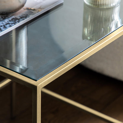 Rothbury Side Table Champagne – Champagne
