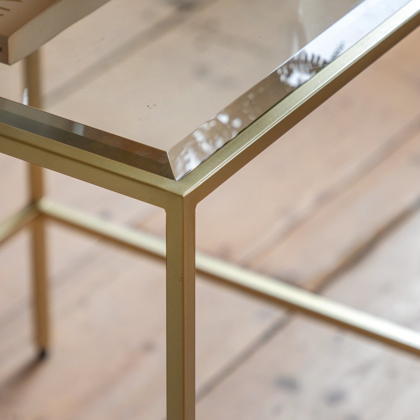 Rothbury Side Table Champagne – Champagne
