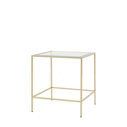 Rothbury Side Table Champagne – Champagne