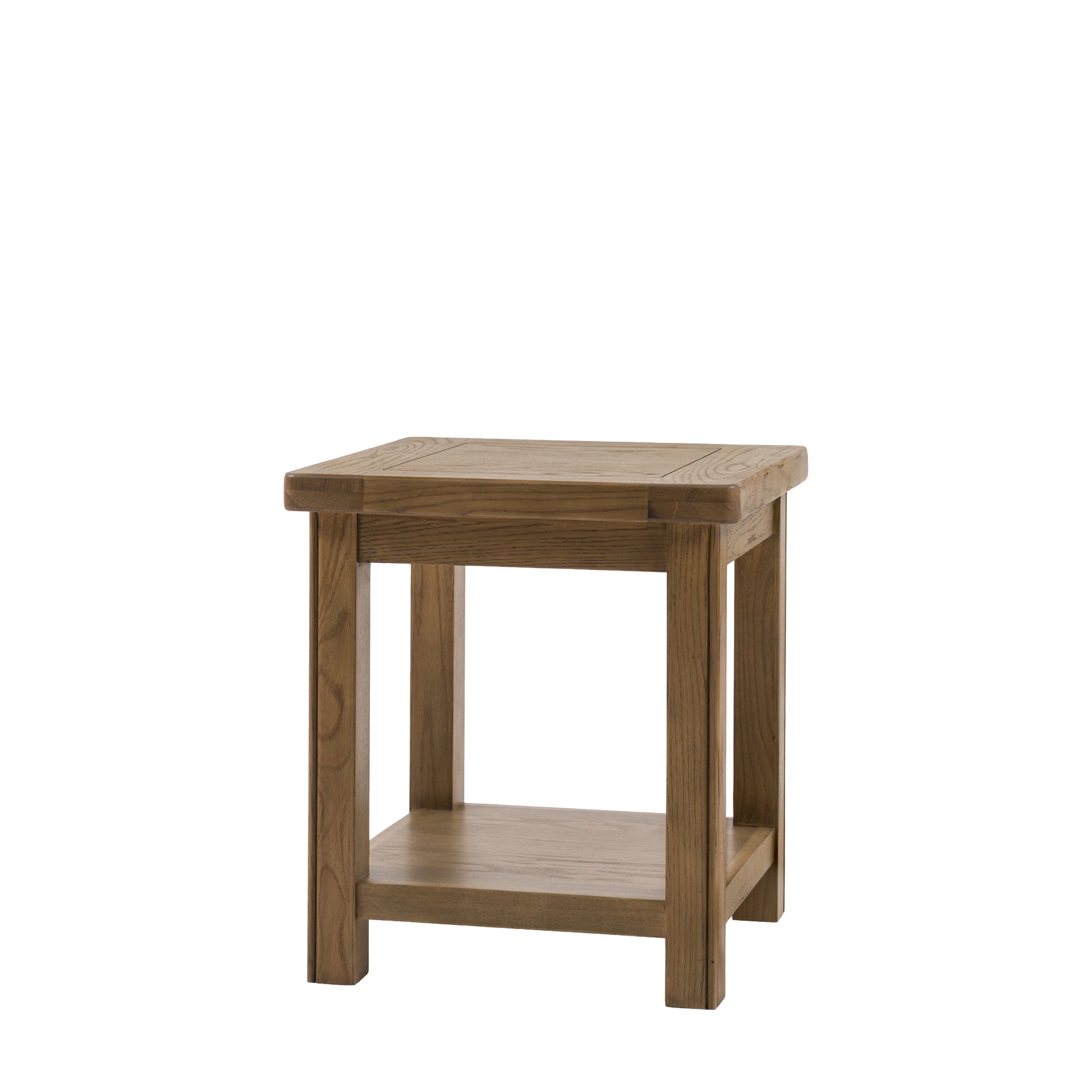Hardwick Side Table 500x500x550mm – Light Wood