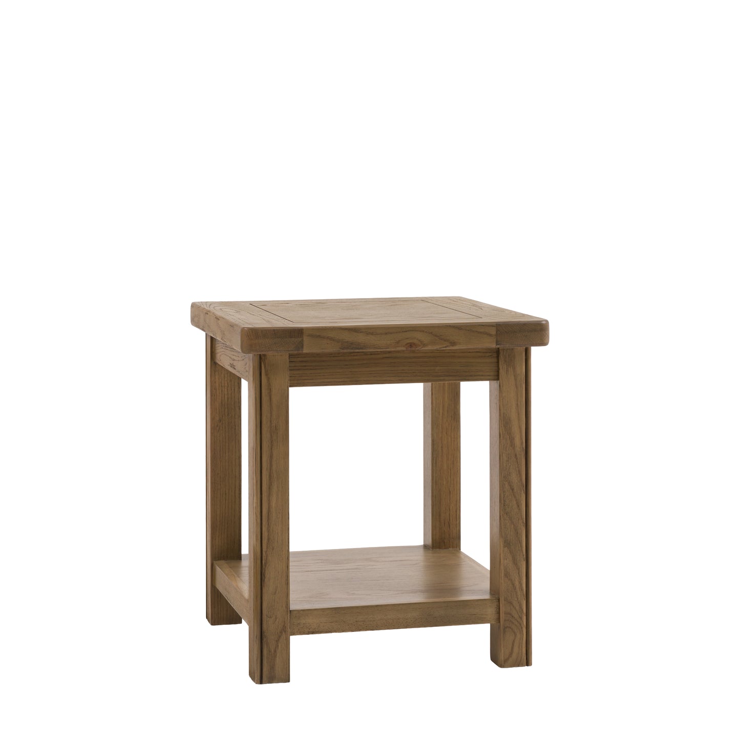 Hardwick Side Table 500x500x550mm – Light Wood