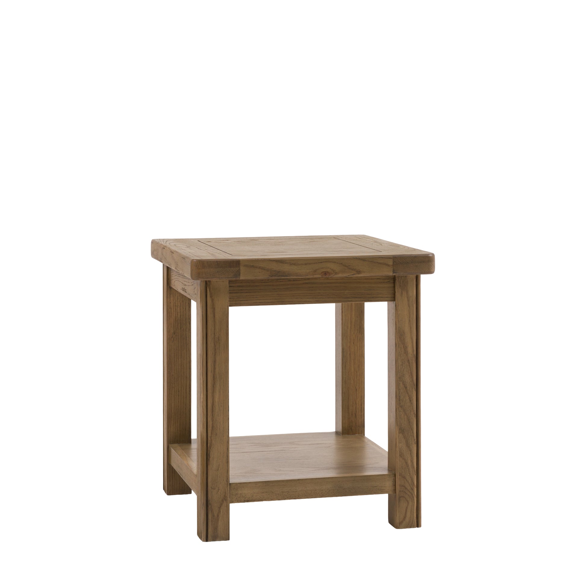 Hardwick Side Table 500x500x550mm – Light Wood