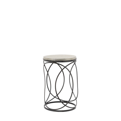 Kimba Side Table 385x385x610mm – Bronze