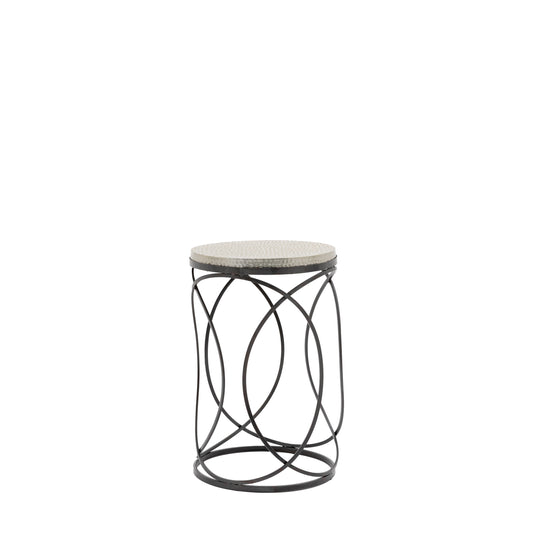 Kimba Side Table 385x385x610mm – Bronze