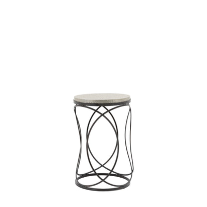 Kimba Side Table 385x385x610mm – Bronze