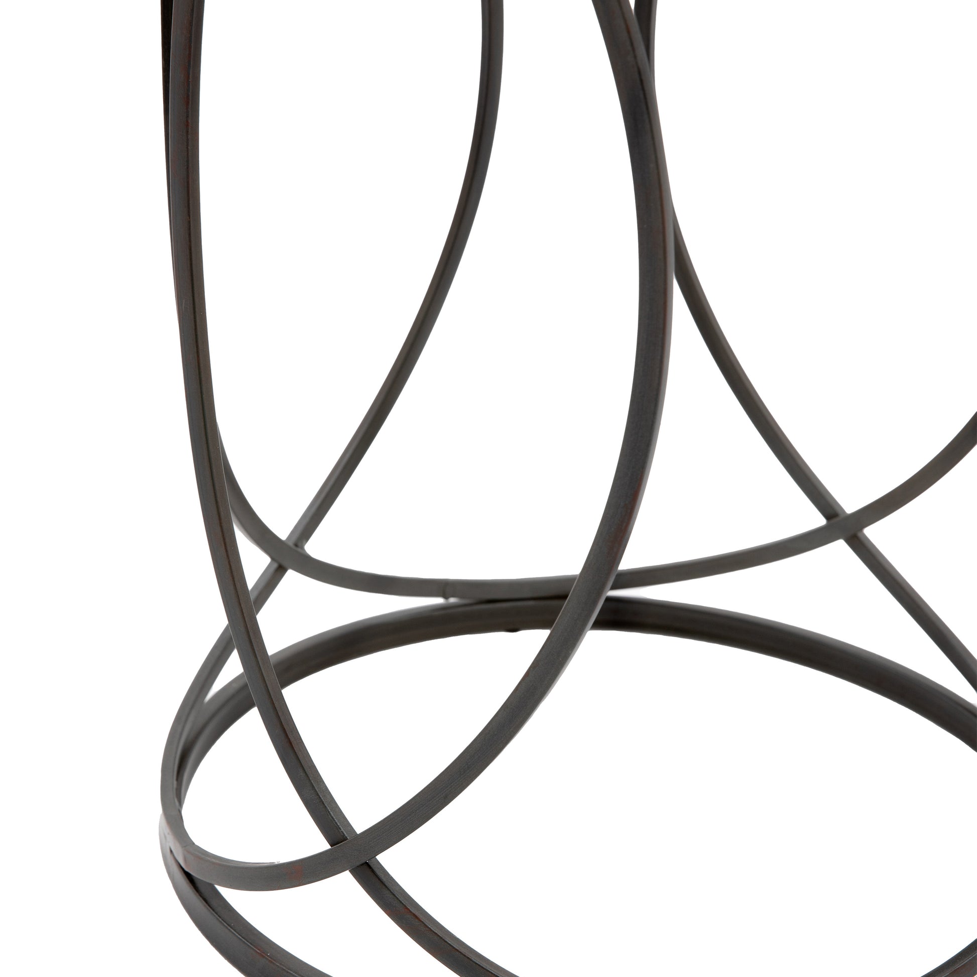 Kimba Side Table 385x385x610mm – Bronze