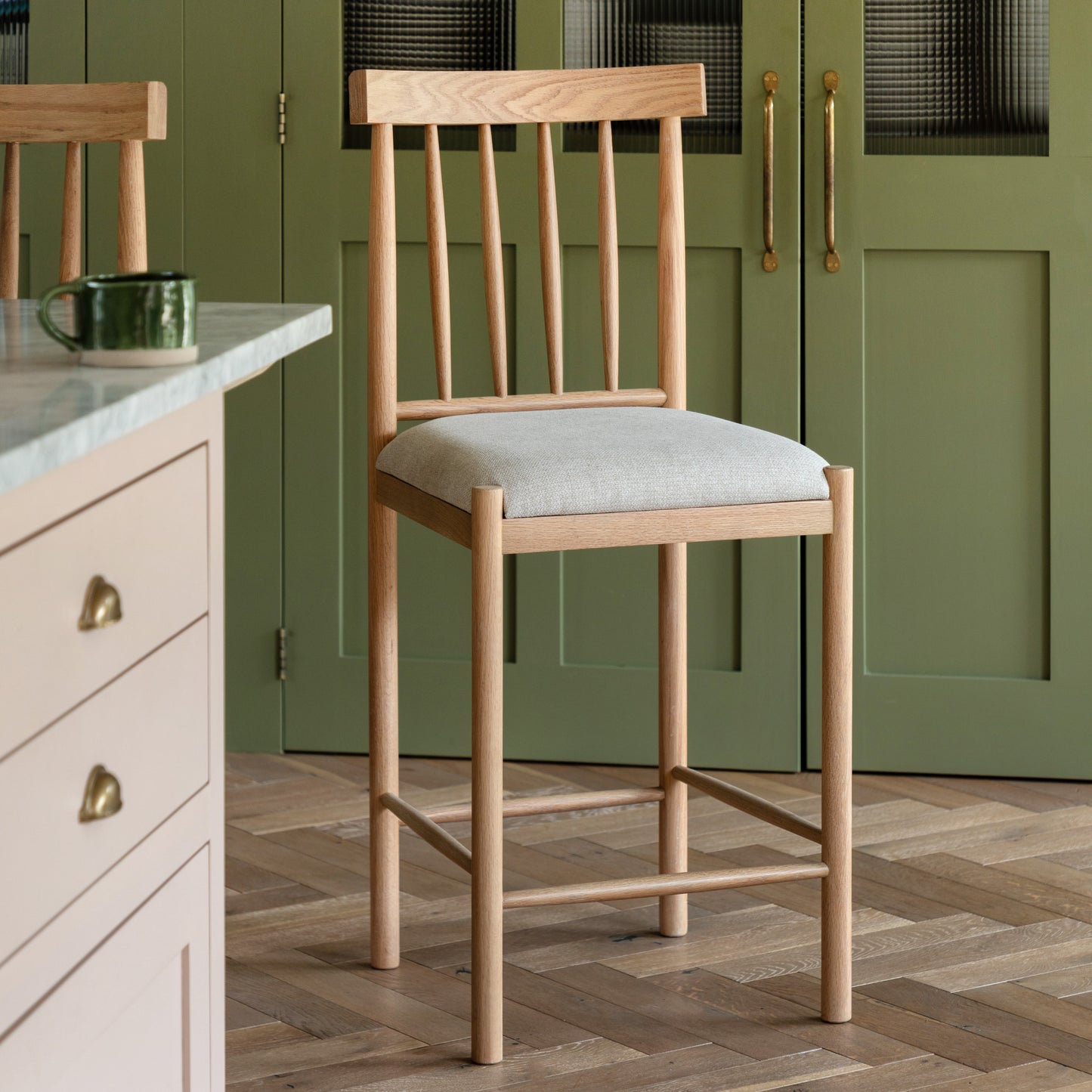 Eton Uph Bar Stool Natural – Natural