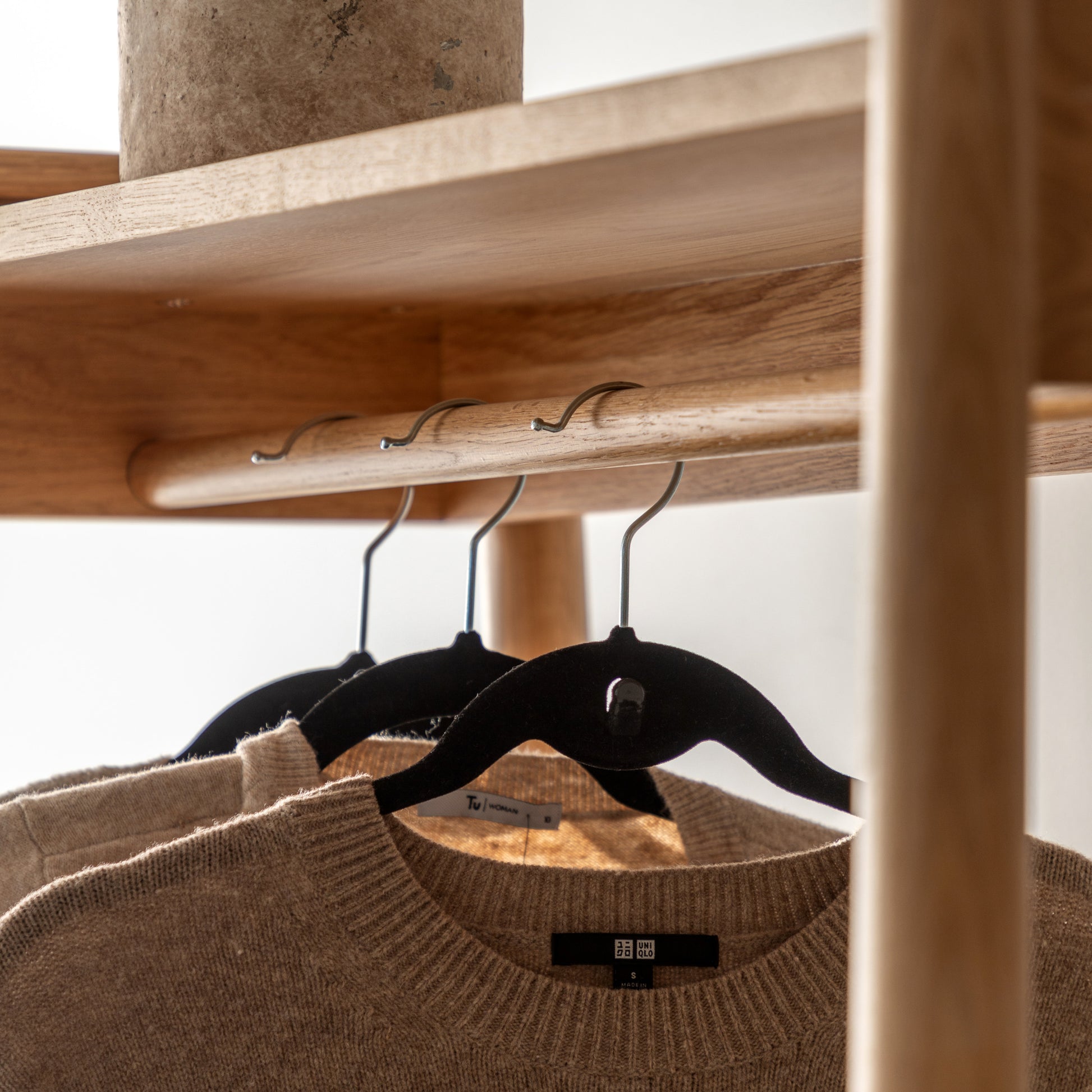 Wycombe Open Wardrobe – Light Wood