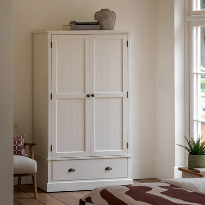 Eton Wardrobe White – White