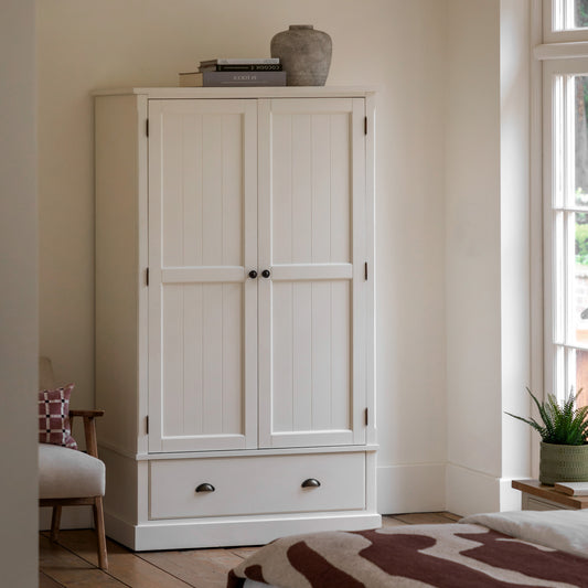 Eton Wardrobe White – White