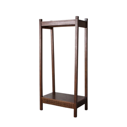 Boho Retreat Open Wardrobe – Brown Mango – Hanging Rail (view 5)