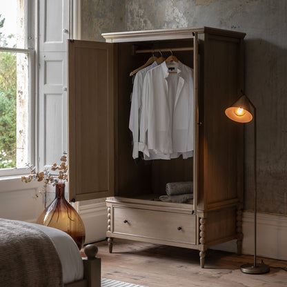 Artisan Wardrobe - 2 Door 1 Drawer