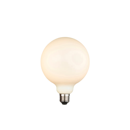 Opaline 12W LED E27 Opal Warm White 170x125mm – Clear