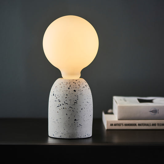 Opaline 12W LED E27 Opal Warm White 170x125mm – Clear