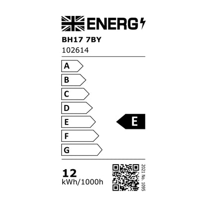 Opaline 12W LED E27 Opal Warm White 170x125mm – Clear