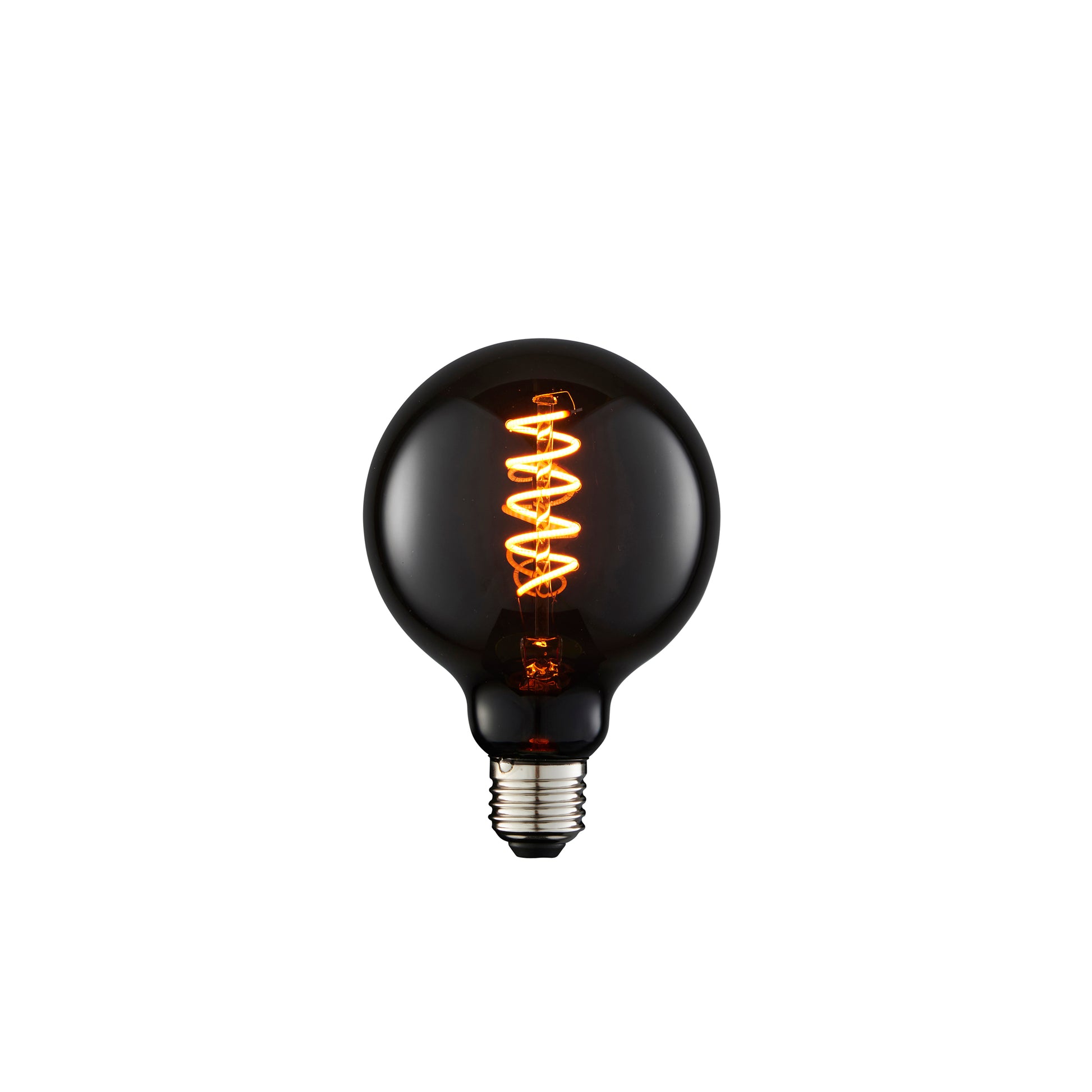 Spiral 4W LED E27 Smoked Warm White 140x95mm – White