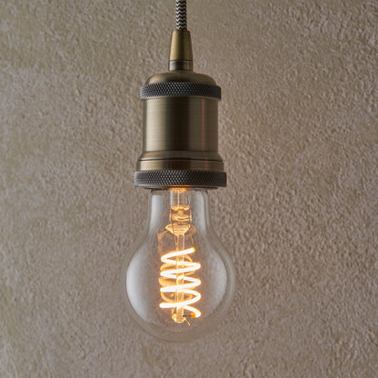 Spiral E27 GLS 4W LED Warm White – Clear
