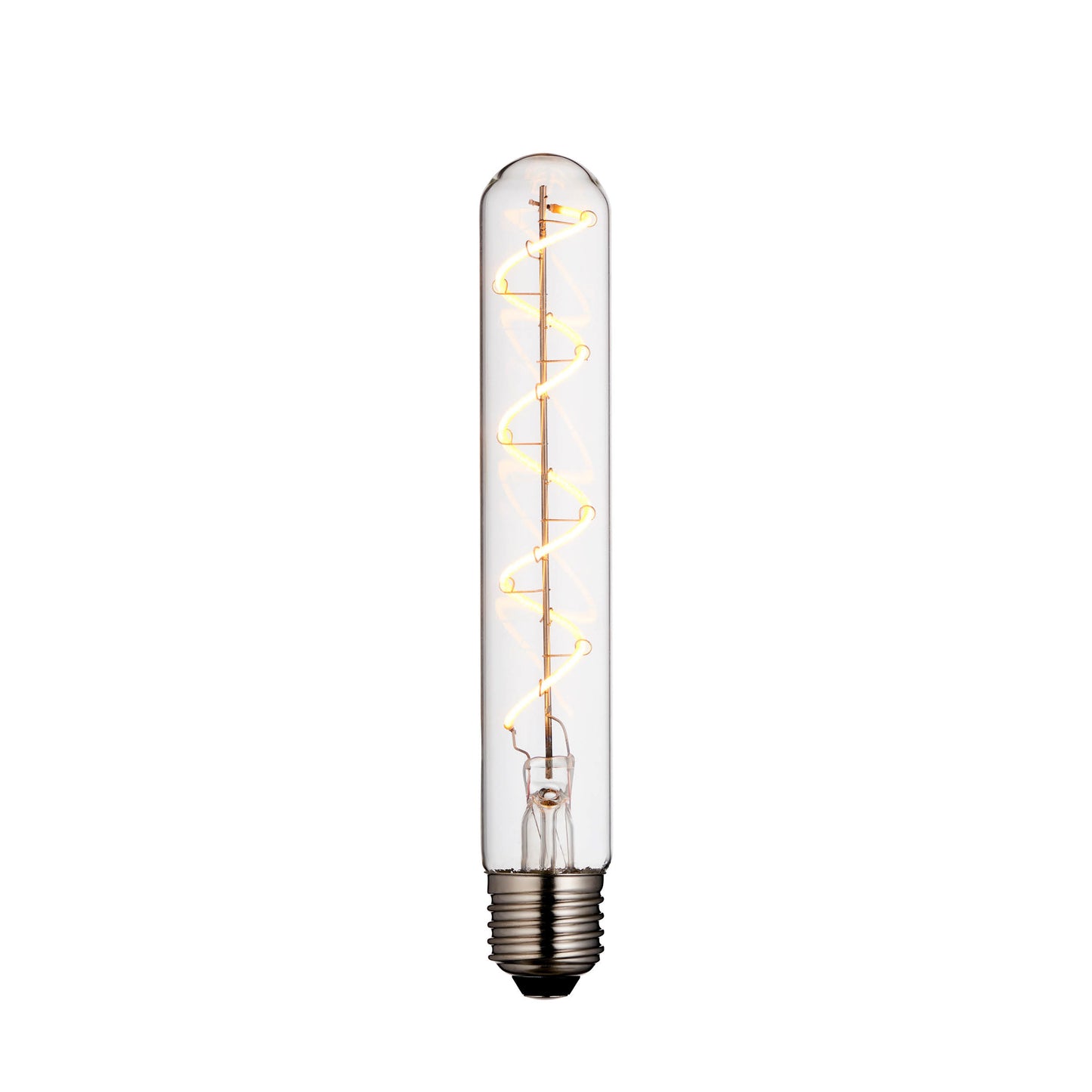 Spiral E27 Tubular 4W LED Warm White – Clear