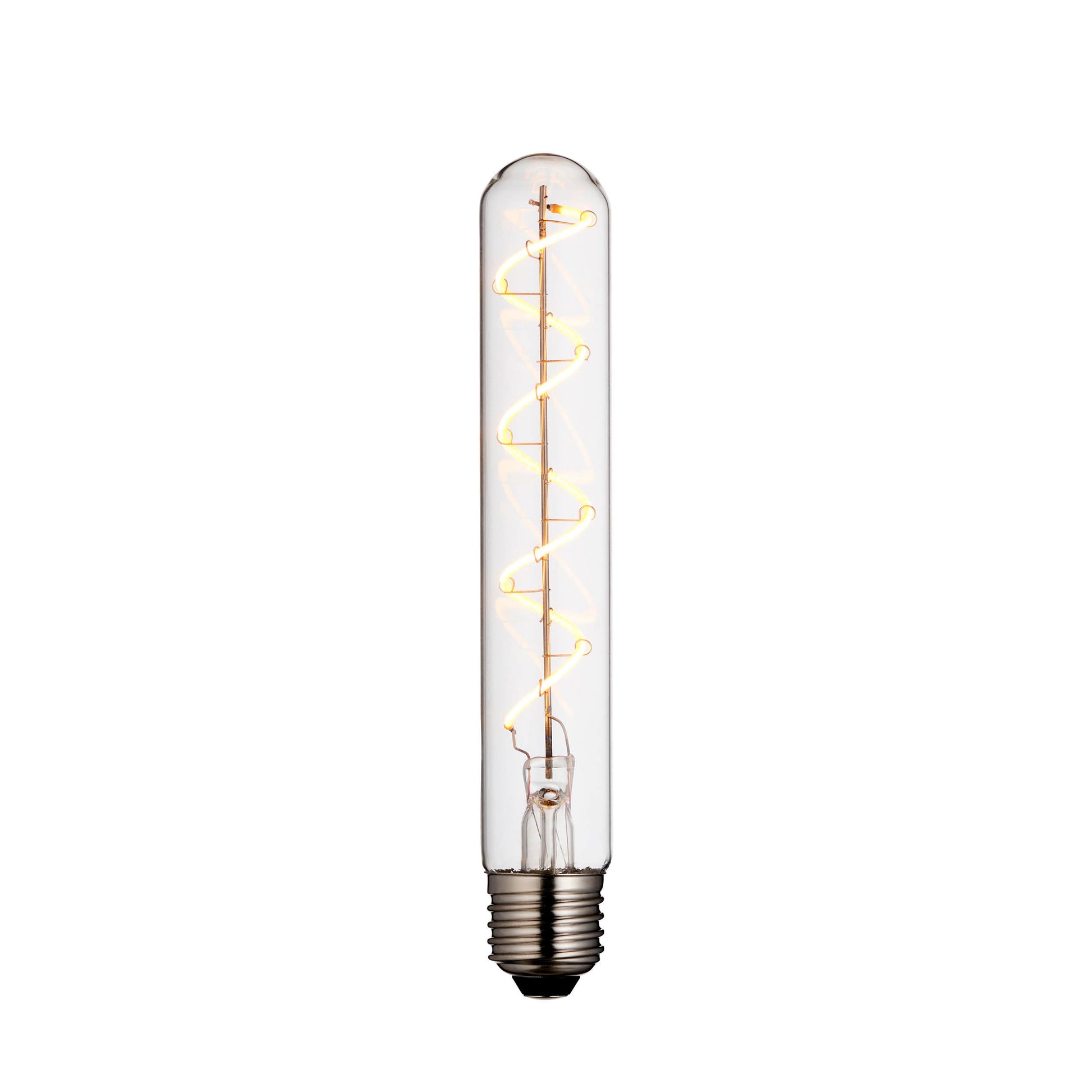 Spiral E27 Tubular 4W LED Warm White – Clear