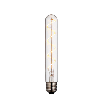 Spiral E27 Tubular 4W LED Warm White – Clear