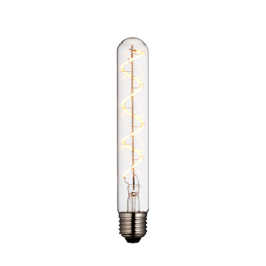 Spiral E27 Tubular 4W LED Warm White – Clear