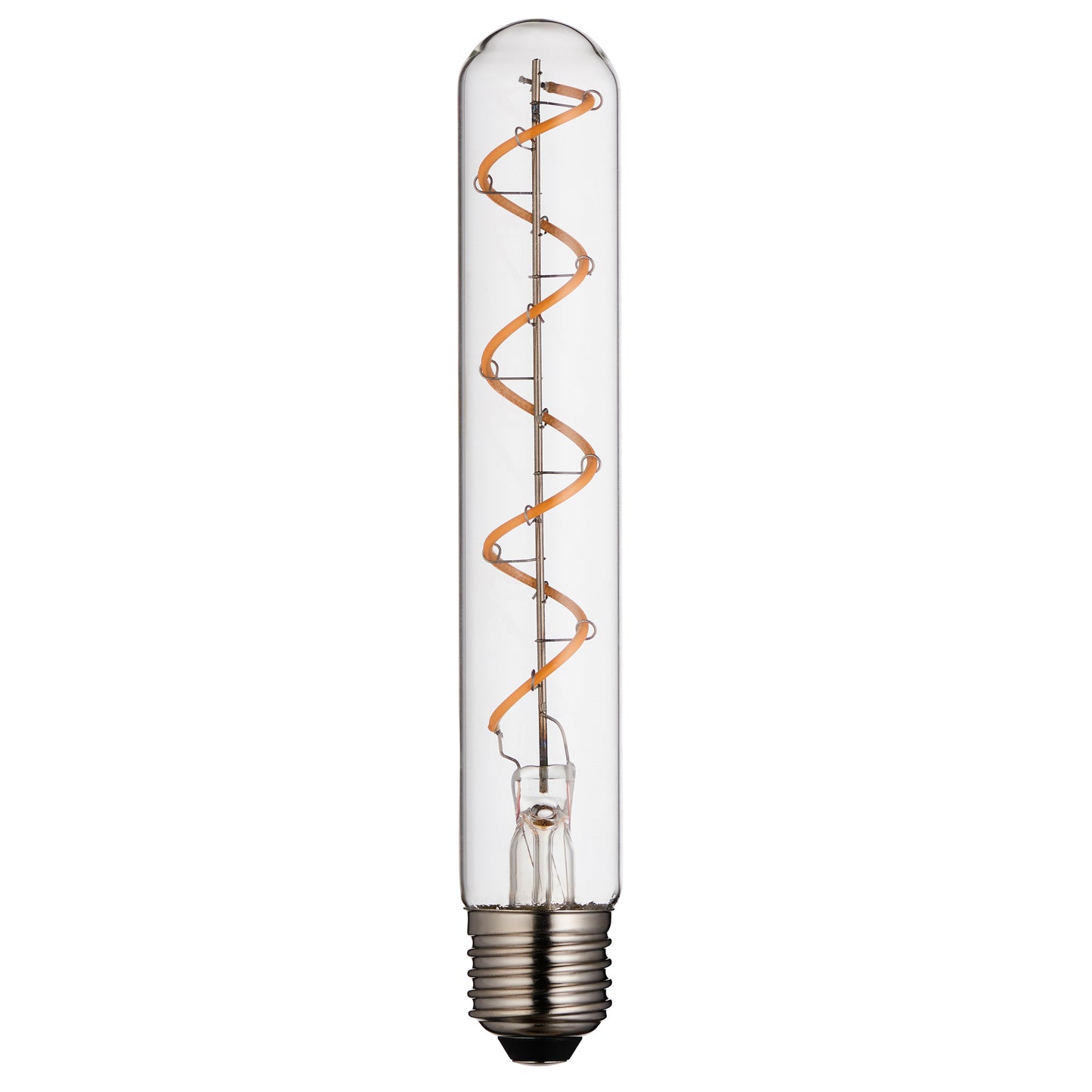 Spiral E27 Tubular 4W LED Warm White – Clear