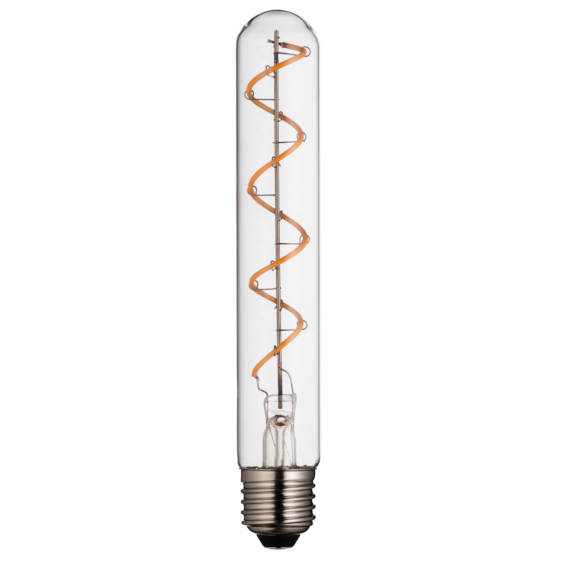Spiral E27 Tubular 4W LED Warm White – Clear