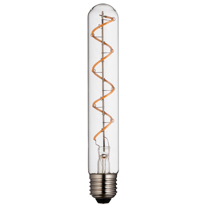 Spiral E27 Tubular 4W LED Warm White – Clear